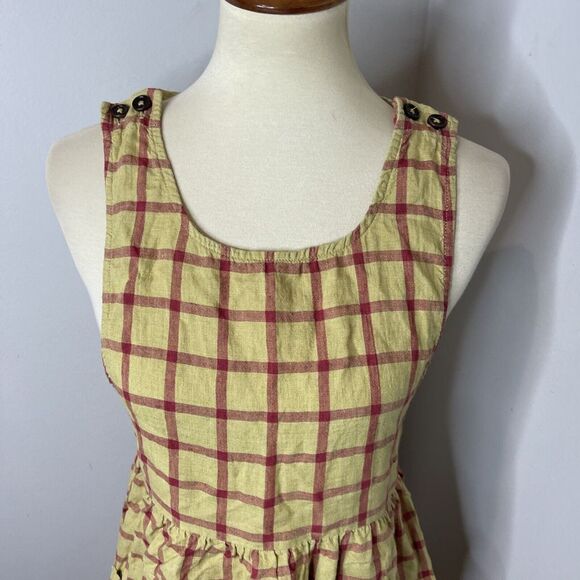 Pyne‎ & Smith Emmeline Pinafore Linen Dress XS - Picture 5 of 10